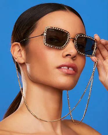 bloomingdale's gucci sunglasses|Gucci sunglasses with charms.